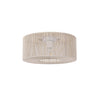 Braided Taklampa Ø46 Raw White