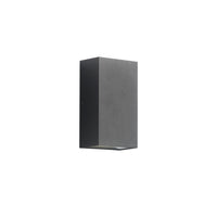LED Vägglampa H16 IP54 6W Svart-Lampconcept.se
