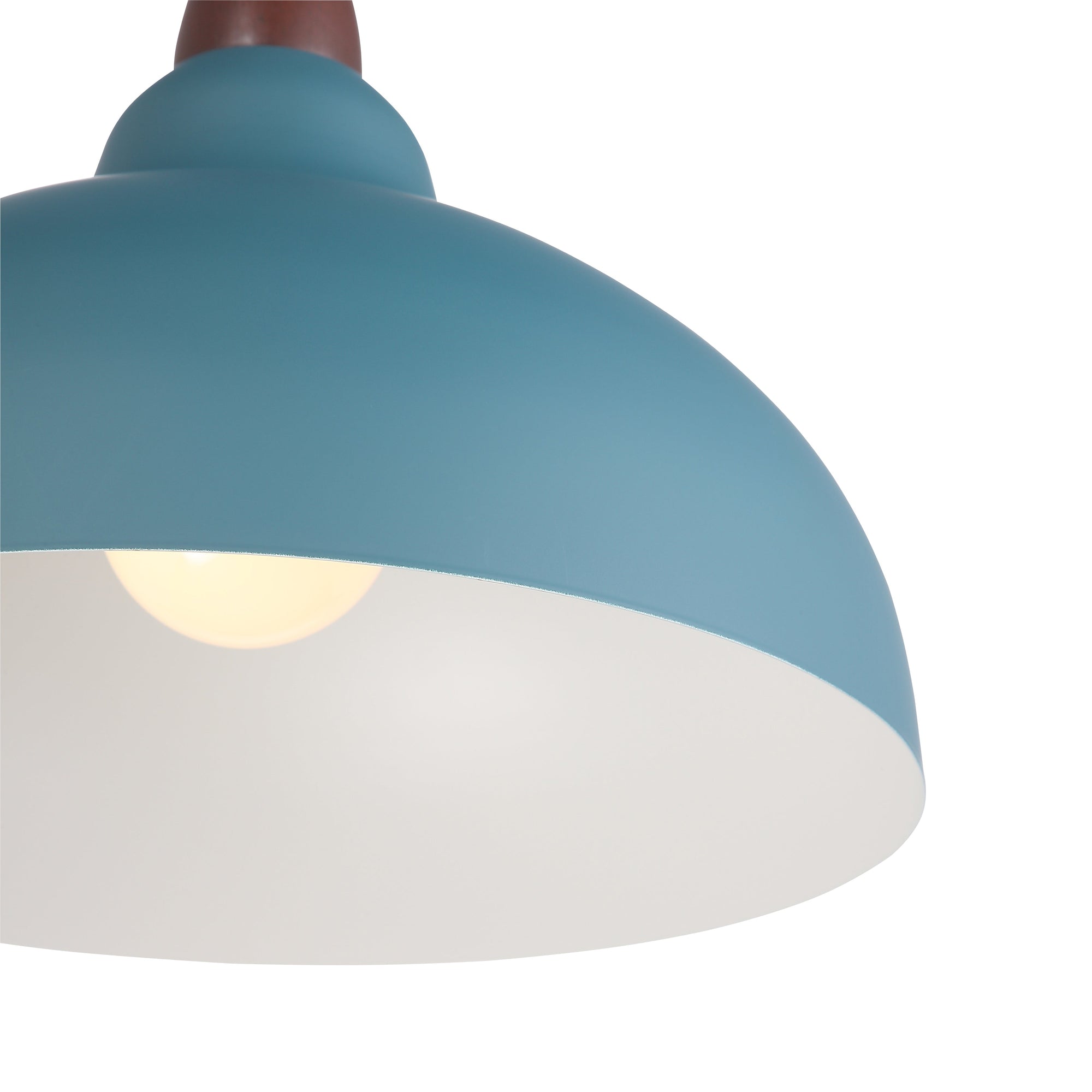 Oak Taklampa Ø35 Mörkt Trä