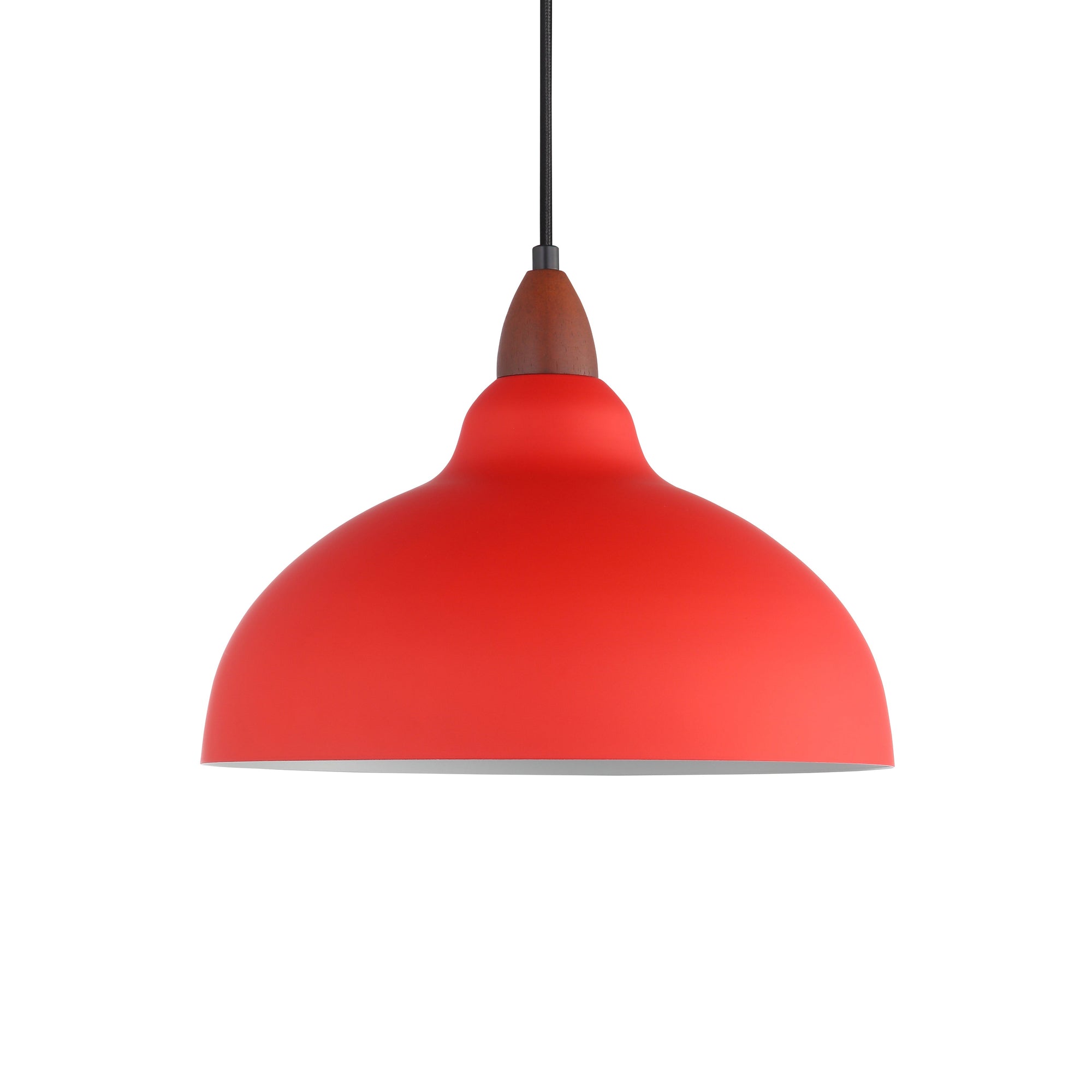 Oak Taklampa Ø35 Mörkt Trä