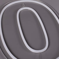 Siffra 0 Neonvägglampa-Lampconcept.se