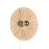 Flare Raffia Vägglampa Ø30-Lampconcept.se