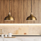 Oak Ø24 Borstad Mässing-Lampconcept.se