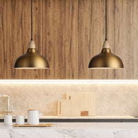 Oak Ø24 Borstad Mässing-Lampconcept.se