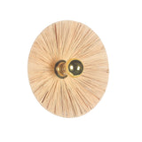 Flare Raffia Vägglampa Ø30-Lampconcept.se