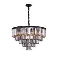 Santorini Ljuskrona Ø80 Smoke-Lampconcept.se