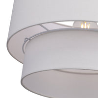 Twice Taklampa Ø45 Naturvit-Lampconcept.se