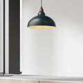 Oak Taklampa Ø35 Galvaniserad Blå