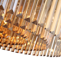 Santorini Ljuskrona Ø75 Amber-Lampconcept.se
