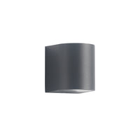 Gamp Round Vägglampa Utomhus Svart-Lampconcept.se