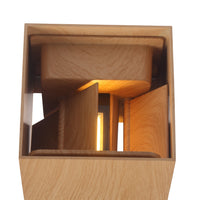 LED Vägglampa IP54 6W Utomhus Wood-Lampconcept.se