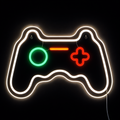 Joystick Neonskylt Vit