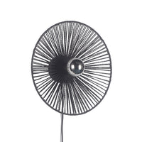 Wave Vägglampa Ø40 Svart-Lampconcept.se