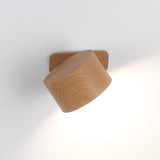 Ticky Magnetisk Vägglampa Trälook-Lampconcept.se