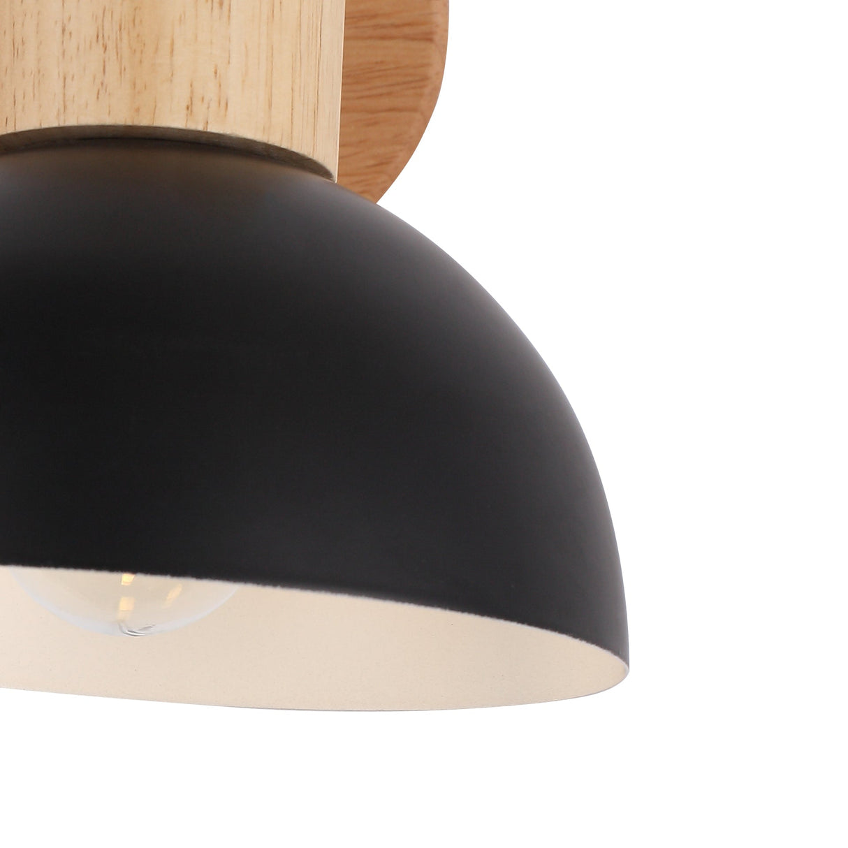 Boom Vägglampa Svart