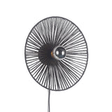 Wave Vägglampa Ø40 Svart-Lampconcept.se