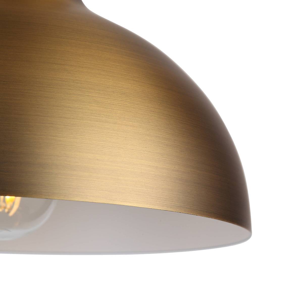 Oak Ø19 Borstad Mässing