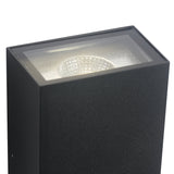 LED Vägglampa H16 IP54 6W Svart-Lampconcept.se
