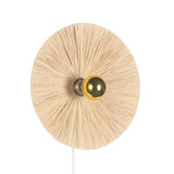 Flare Raffia Vägglampa Ø40-Lampconcept.se