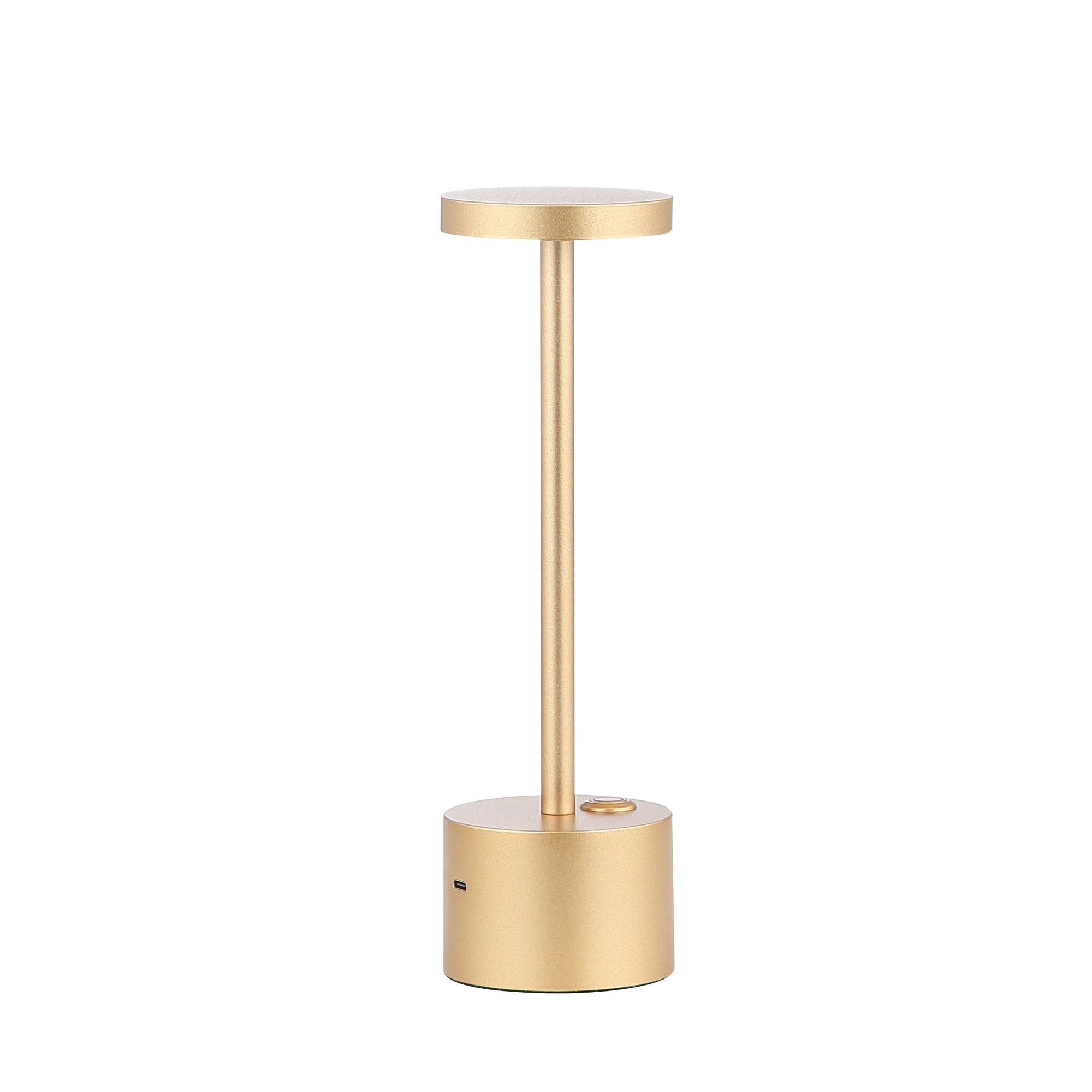 Bologna Mini LED Sladdlös Bordslampa Mässing-Lampconcept.se