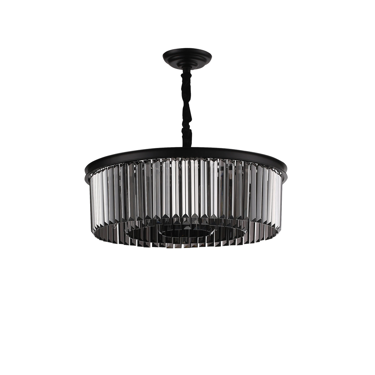 Santorini Ljuskrona Ø55 Smoke-Lampconcept.se