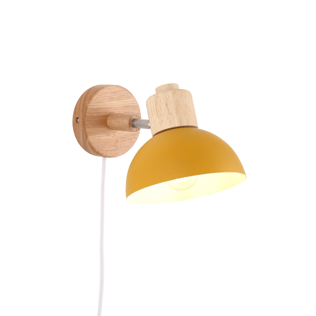 Boom Vägglampa Mustard
