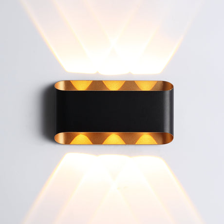 Twilight Gold 6W Vägglampa Svart