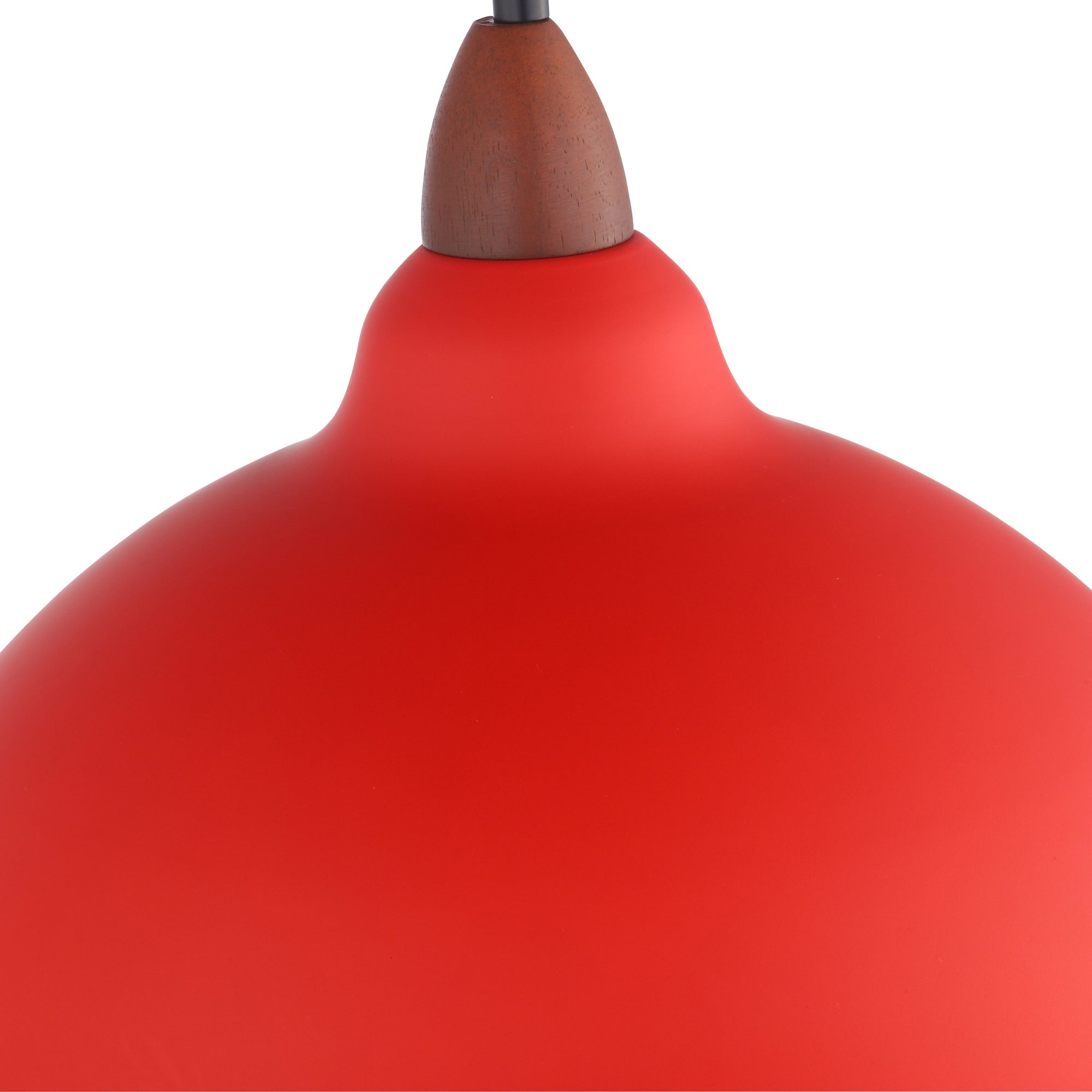 Oak Taklampa Ø35 Mörkt Trä