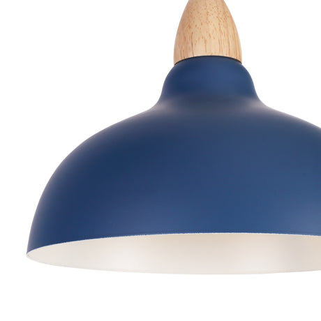 Oak Taklampa Ø24 Blå-Lampconcept.se