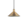 Coffee Taklampa Ø26 Borstad Mässing-Lampconcept.se