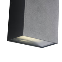 LED Vägglampa H16 IP54 6W Svart-Lampconcept.se