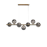 Bubbles Långbordstaklampa 90cm Smoke-Lampconcept.se
