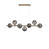 Bubbles Långbordstaklampa 90cm Smoke-Lampconcept.se