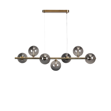 Bubbles Långbordstaklampa 90cm Smoke-Lampconcept.se