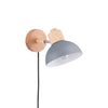 Boom Vägglampa Grå