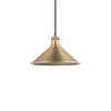 Coffee Taklampa Ø26 Borstad Mässing-Lampconcept.se