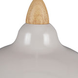 Oak Taklampa Ø35 Glossy Dove-Lampconcept.se