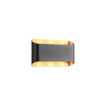 Twilight Gold 6W Vägglampa Svart-Lampconcept.se