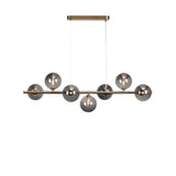Bubbles Långbordstaklampa 90cm Smoke-Lampconcept.se