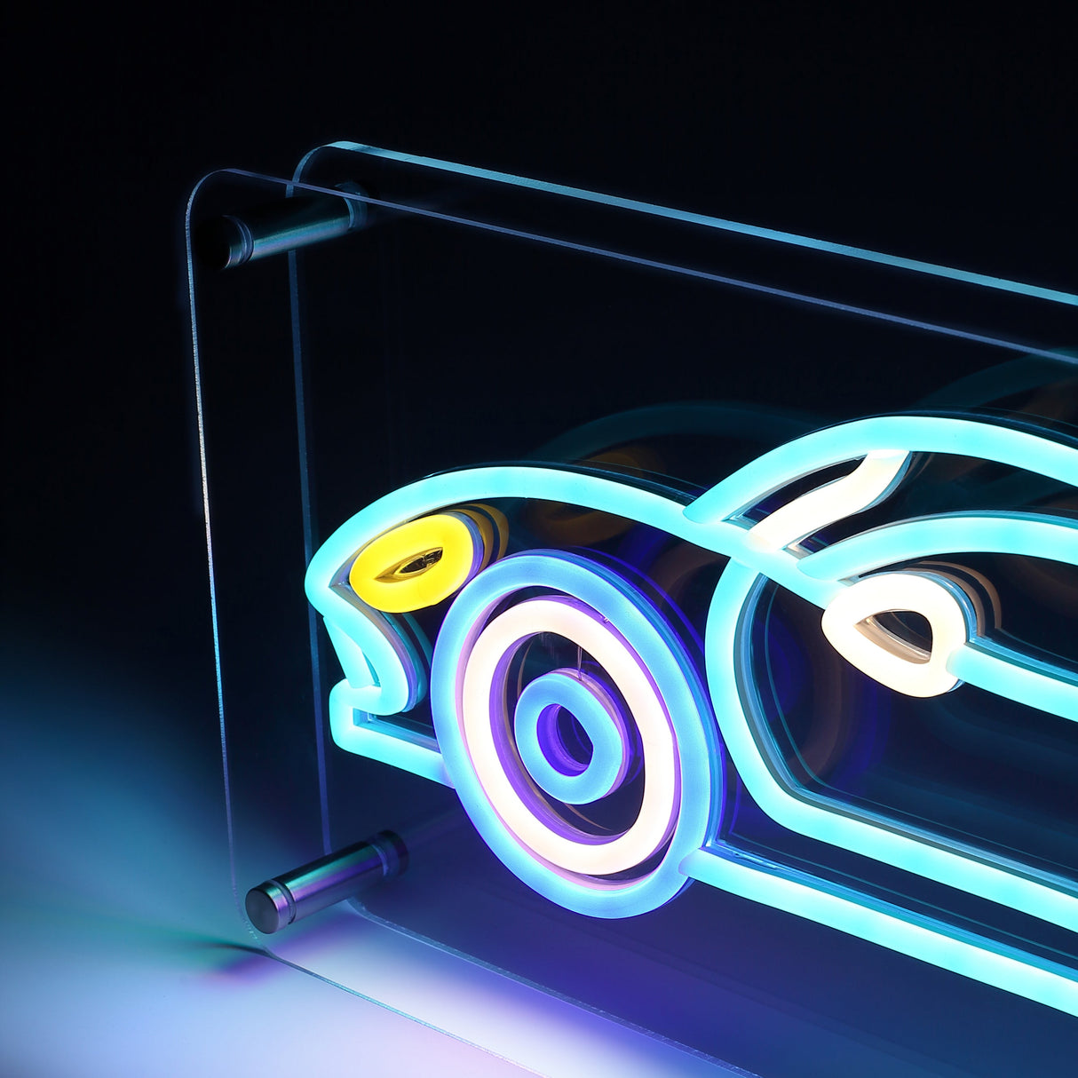 Car Neon Bordslampa