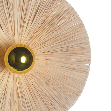 Flare Raffia Vägglampa Ø40-Lampconcept.se
