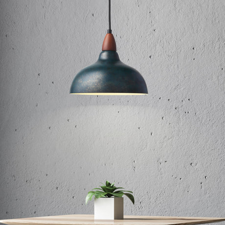 Oak Pendel Ø24 Galvaniseret Blå-Nordic Seasons-OutletLamper.dk