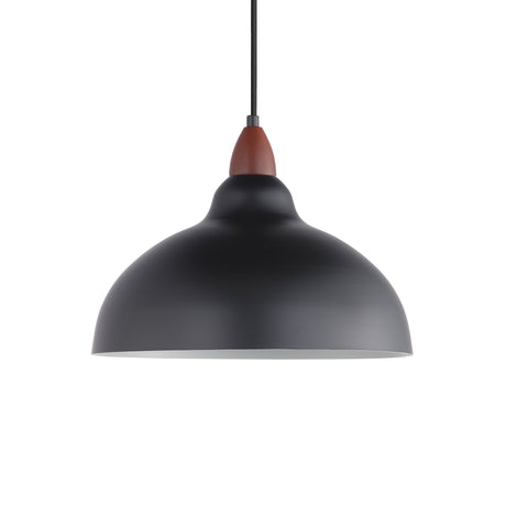 Oak Taklampa Ø35 Mörkt Trä