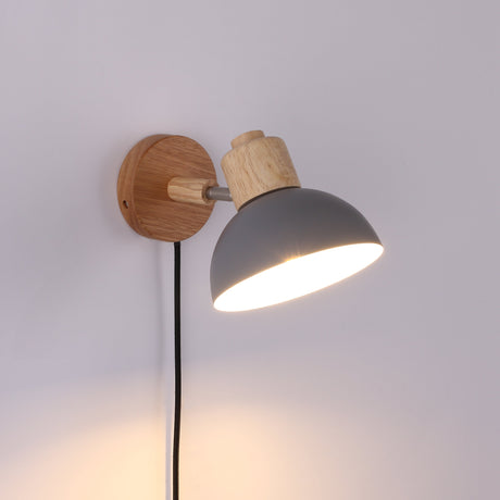 Boom Vägglampa Grå