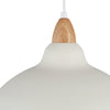 Oak Taklampa Ø35 Nude
