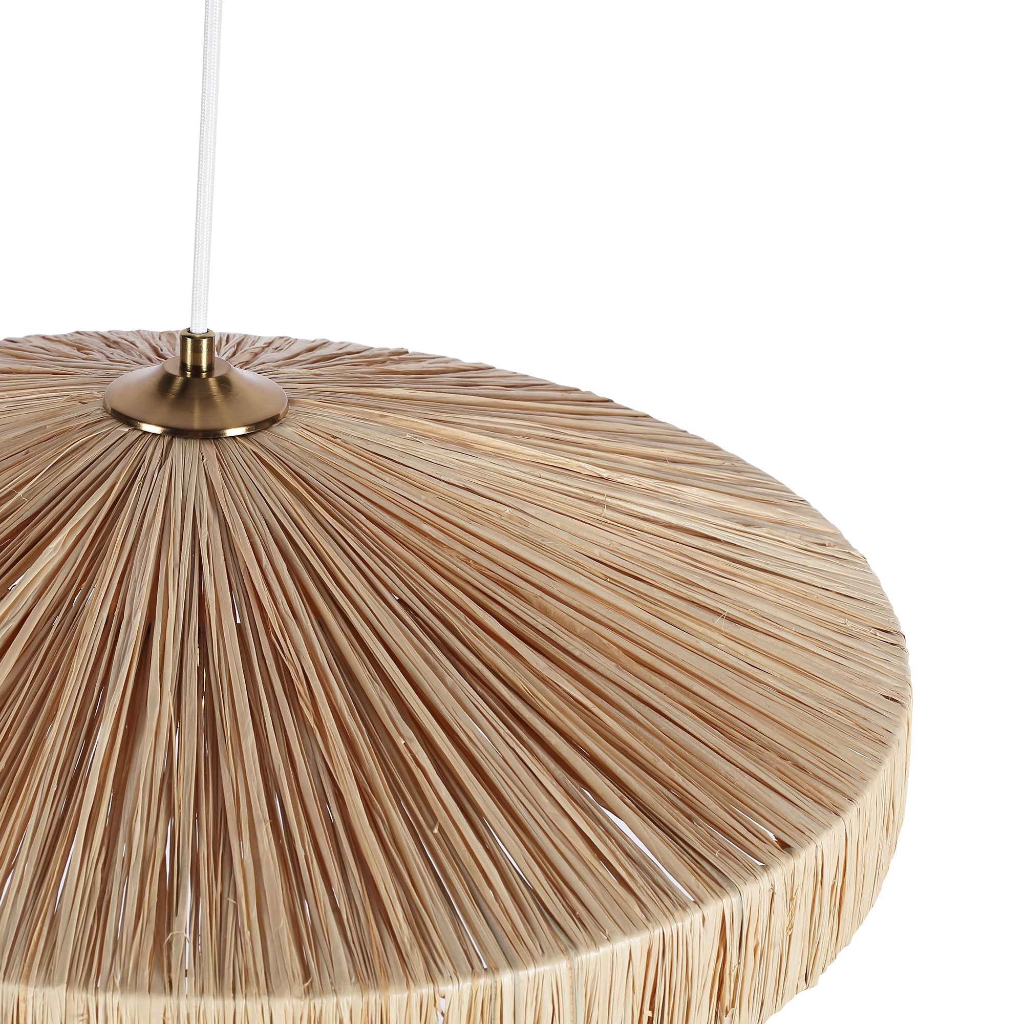 Casablanca Raffia Taklampa Ø30-Lampconcept.se