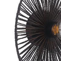 Wave Vägglampa Ø40 Svart-Lampconcept.se