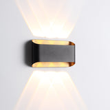 Twilight Gold 6W Vägglampa Svart-Lampconcept.se