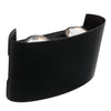 Ortelo 4W 12cm Vägglampa Utomhus Svart-Lampconcept.se