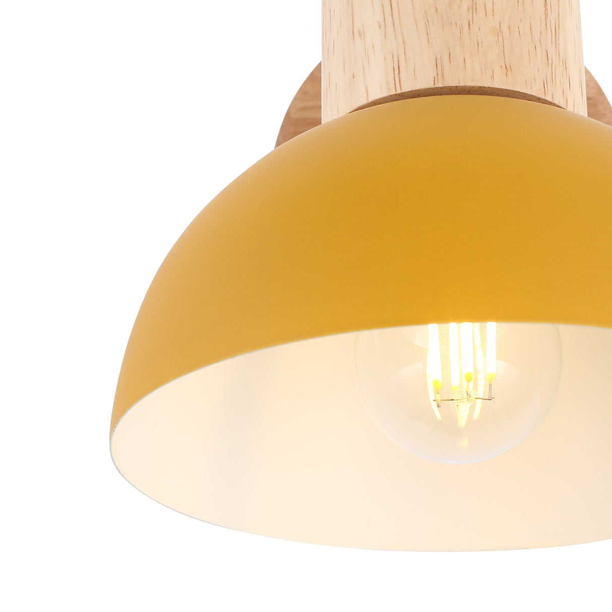 Boom Vägglampa Mustard